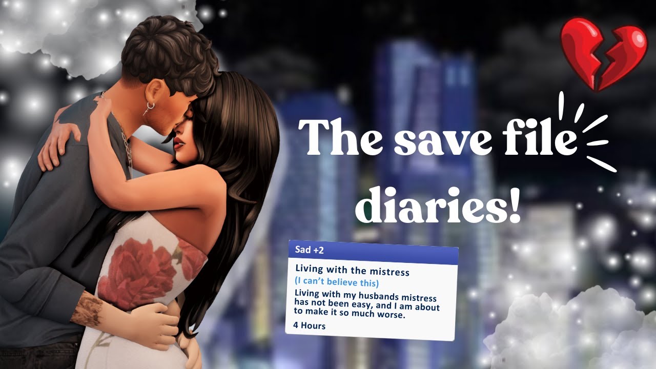 CAS: The save file diaries episode 2-living with her husbands mistress?!
