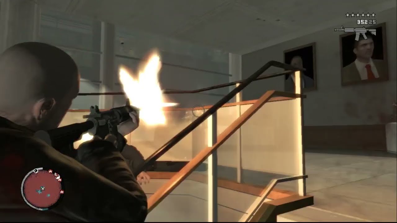 Johnny vs Police Escalates Inside a Law Office | Intense GTA IV Chaos