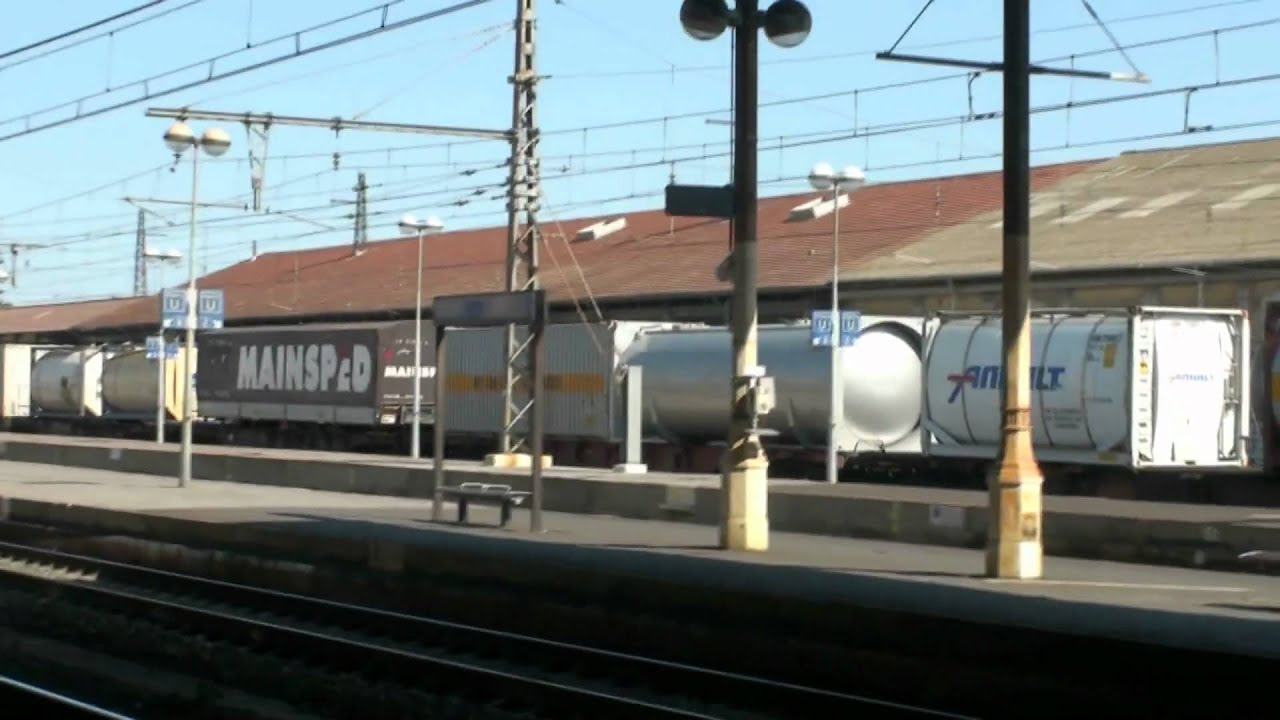 Trafic en gare de Beziers