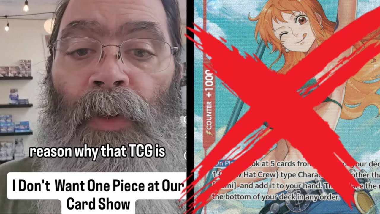 ONE PIECE TCG BANNED From Card Show 