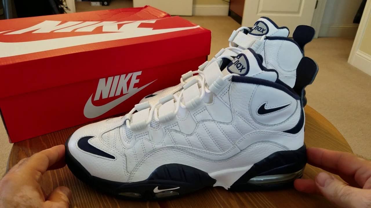 Nike Air Max Sensation - White and Navy