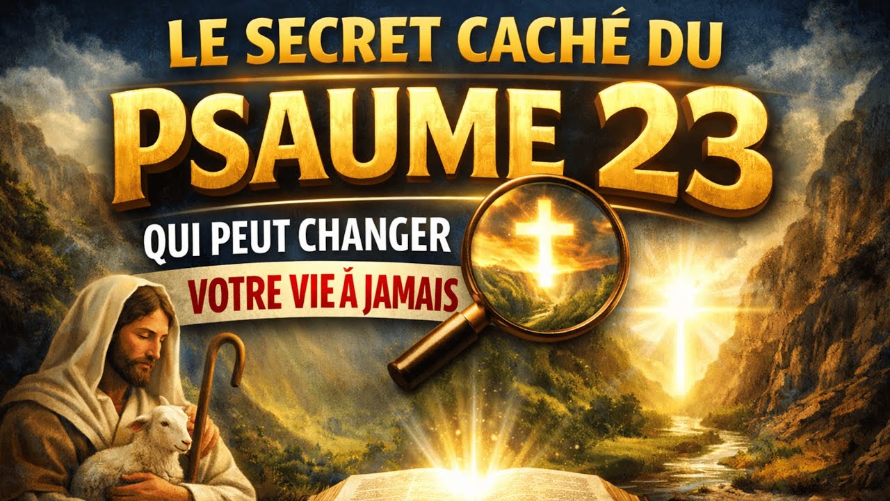 LE SECRET CACHÉ DU PSAUME 23 QUI PEUT CHANGER VOTRE VIE À JAMAIS