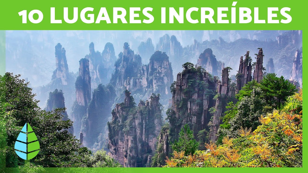 Top 10 LUGARES m&aacute;s HERMOSOS del MUNDO 🌏🏔️ | Paisajes m&aacute;s Bellos del Planeta Tierra