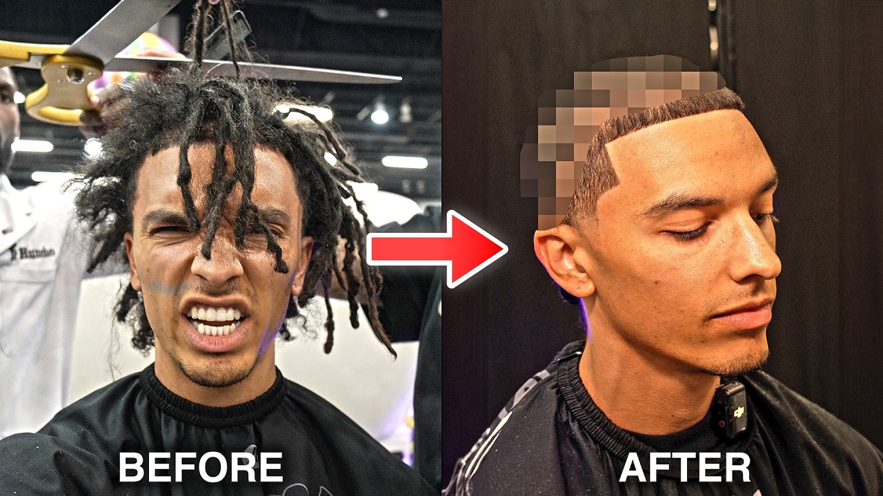 I Cut My Dreads After 5 Years... FULL TRANSFORMATION