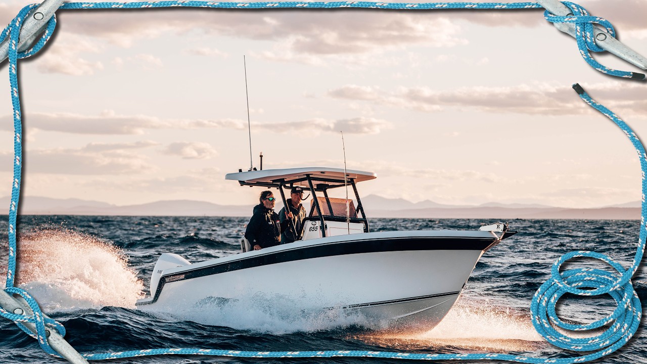 First on-water test in the NEW Edencraft 655 Centre Console