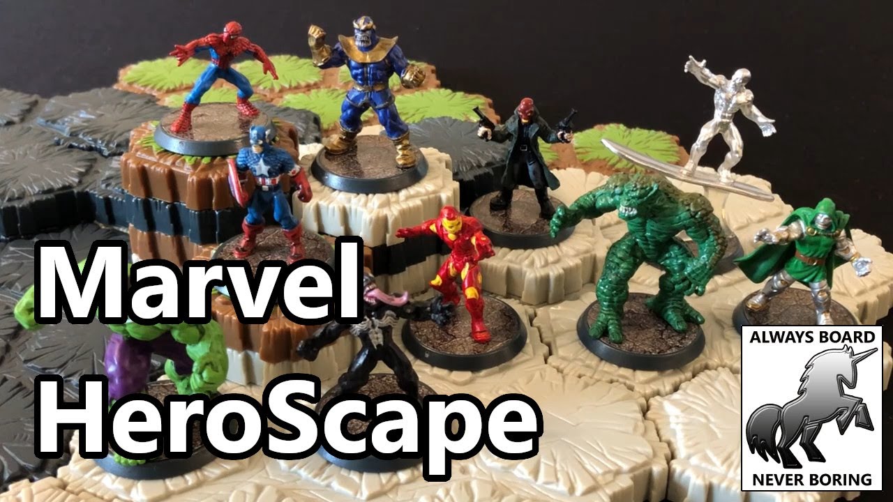 HeroScape Marvel: The Conflict Begins | Обзор и как играть