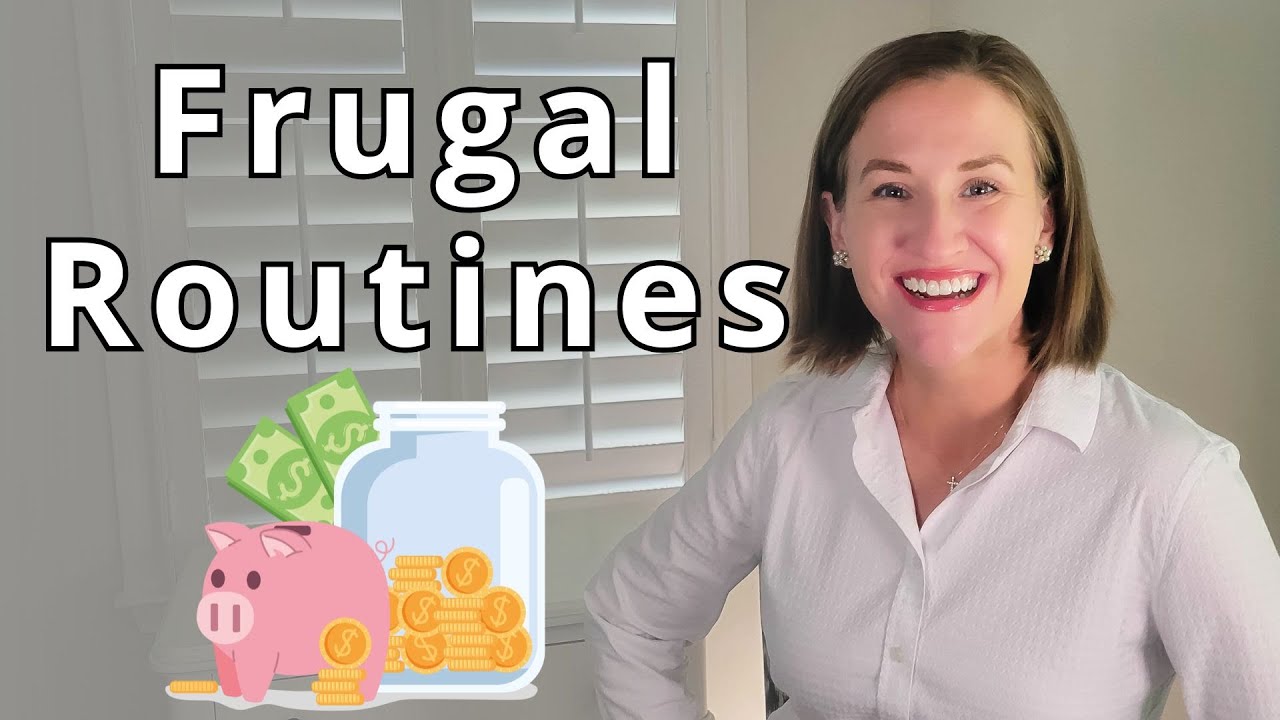 My 9 Current Favorite Frugal Routines - I Save a lot of Money with these!