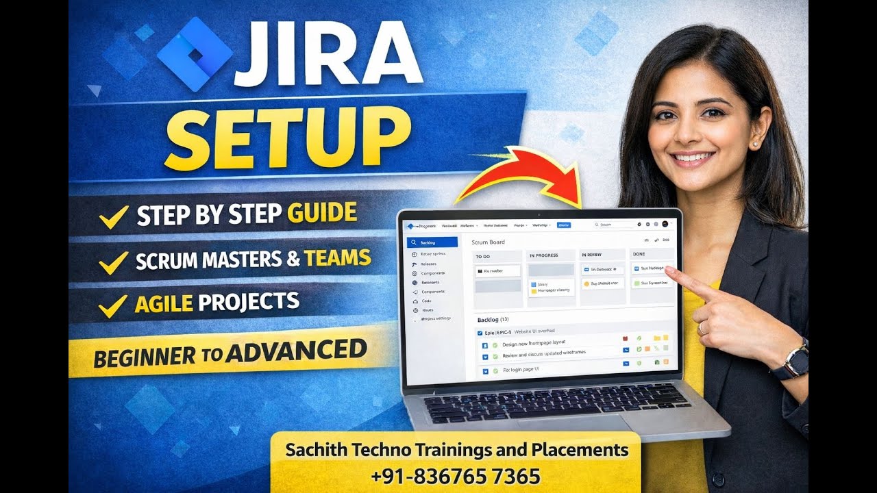 Day 1 How to Configure JIRA for Agile Projects | Beginner to Advanced Setup