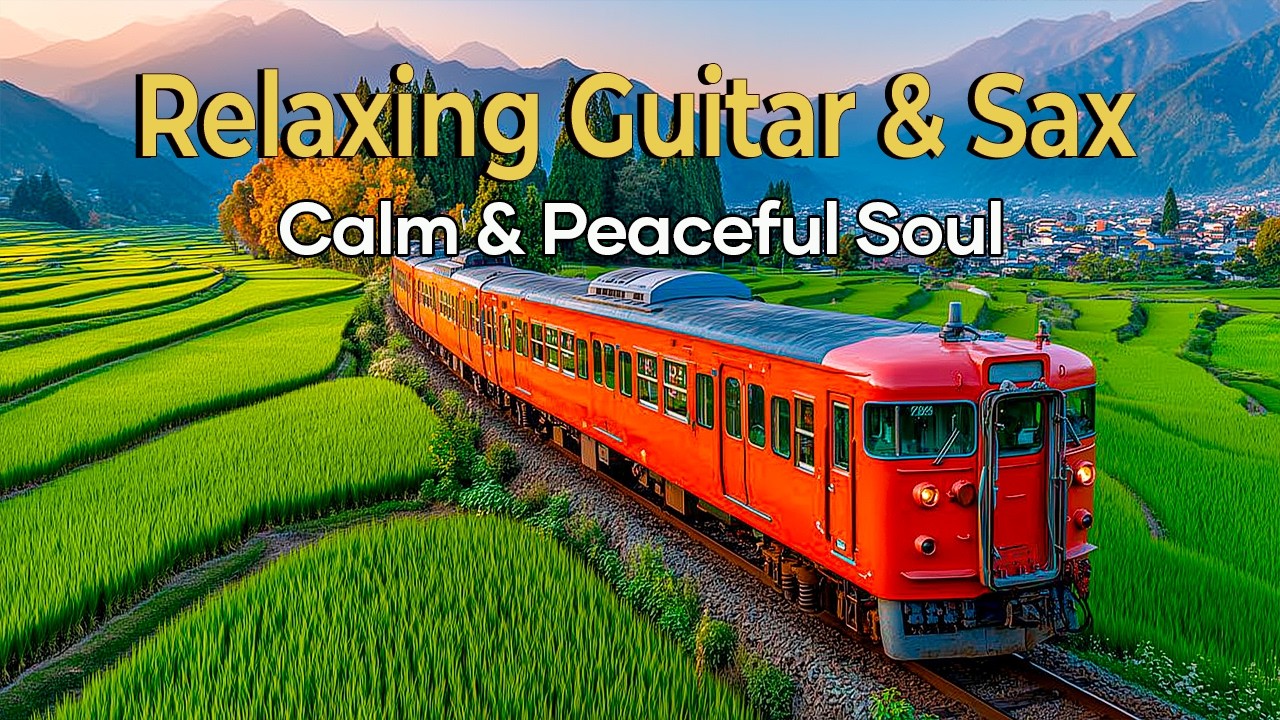 Let Calm Take Over Slowly with Guitar & Saxophone in Japan’s Peaceful Landscapes