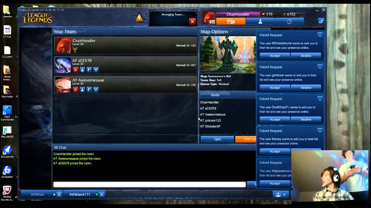 ChairHandler's Stream 04/11/14 [Part 2]