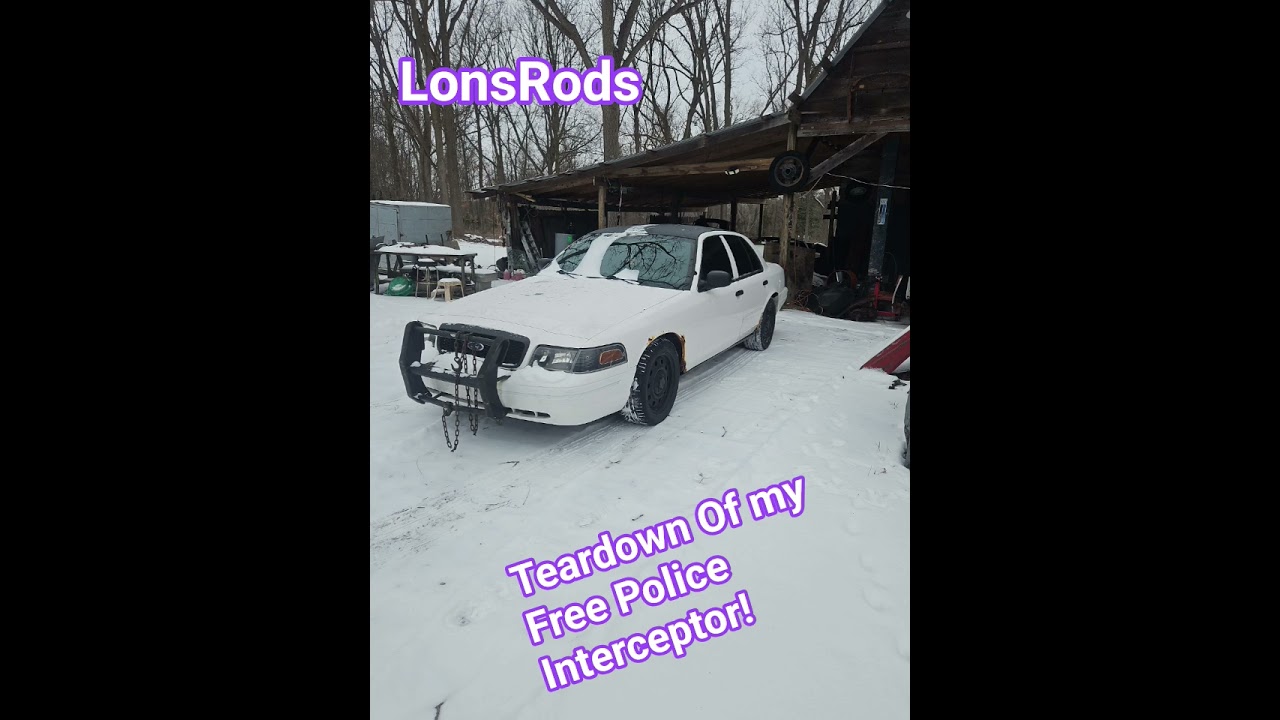 Police Interceptor Teardown!