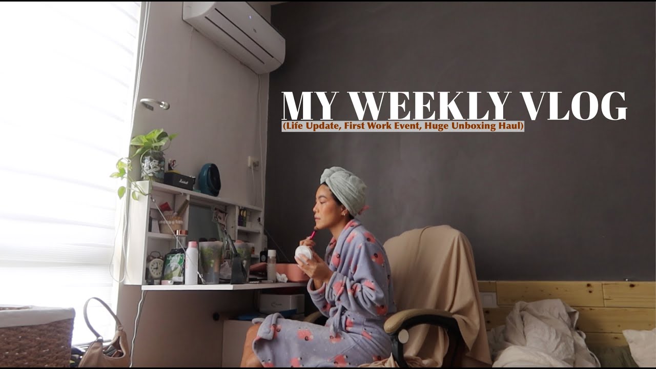 LIFE UPDATE + 1ST WORK EVENT + HUGE UNBOXING HAUL (JANUARY 2023)