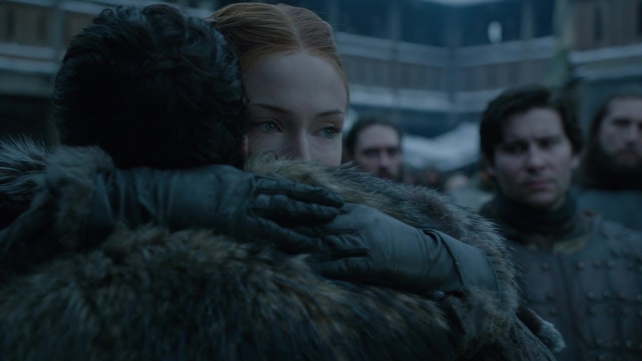 sansa + jon || love