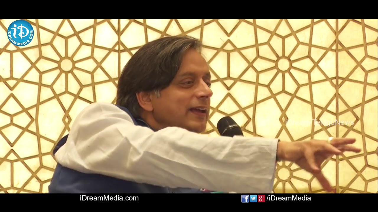 Dr. Shashi Tharoor about Indian Foreign Services at 'India Shastra' Book Launch