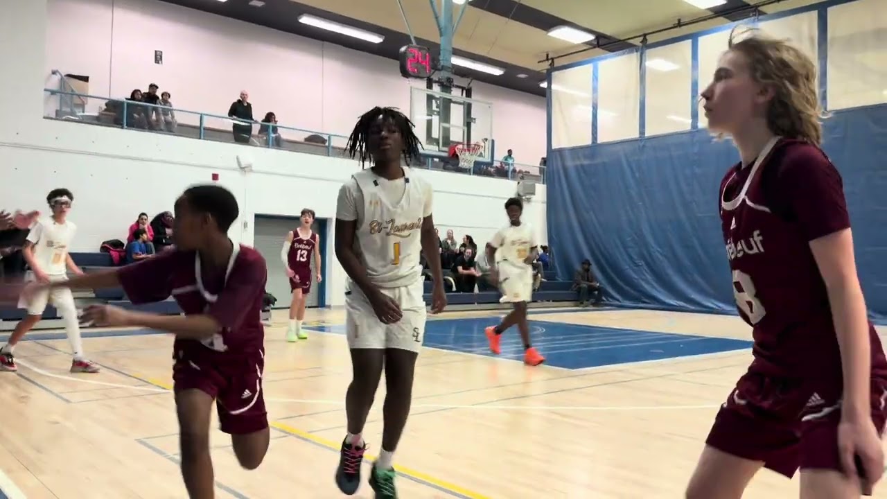RSEQ 2026 Saint-Laurent Express vs Collège Brébeuf (Feb 7, 2026) Atomes Division