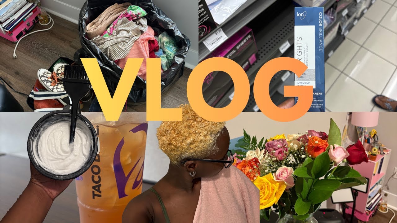 VLOG🪷 | 2 Yrs of Abstinence, New Hair, Vision Board Audit, Taco Bell, Decluttering, Hygiene Haul + 