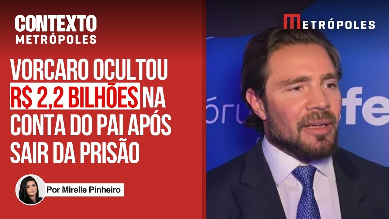 Vorcaro ocultou R$ 2,2 bilhões na conta do pai após sair da prisão