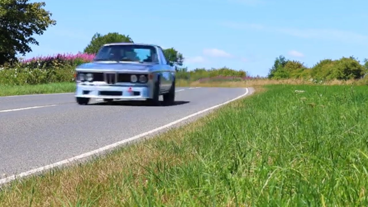 BMW 3.5 CSL Exhaust Sound and Drive By