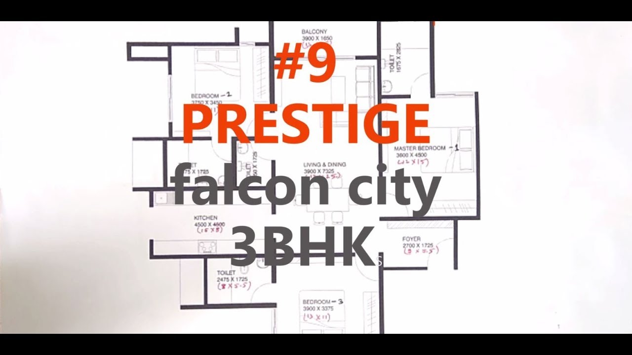 Prestige Falcon city 3BHK_SPACES X #9