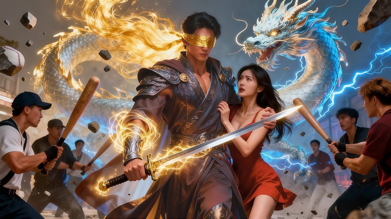 Todos se burlan del guardia, ¡era el Rey Dragón invencible y los fulmina de un golpe!