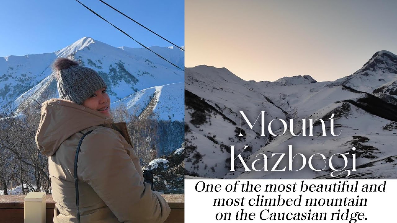 WINTER VISIT IN KAZBEGI MOUNTAIN | GEORGIA 2024 | WINTER TIME | BUCKET LIST