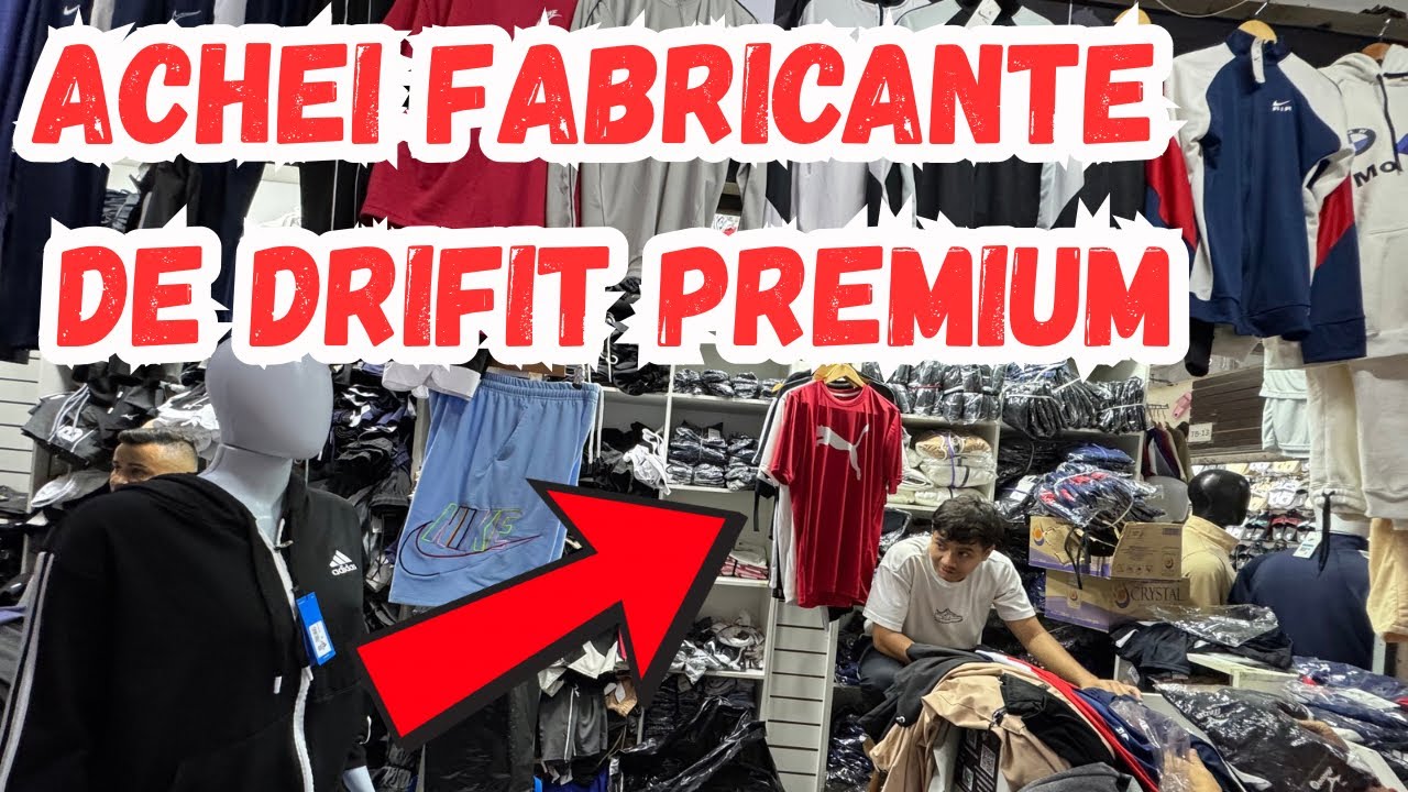 FABRICANTE DRIFIT PREMIUM ATACADO / O ROMÁRIO DOS DRIFIT 