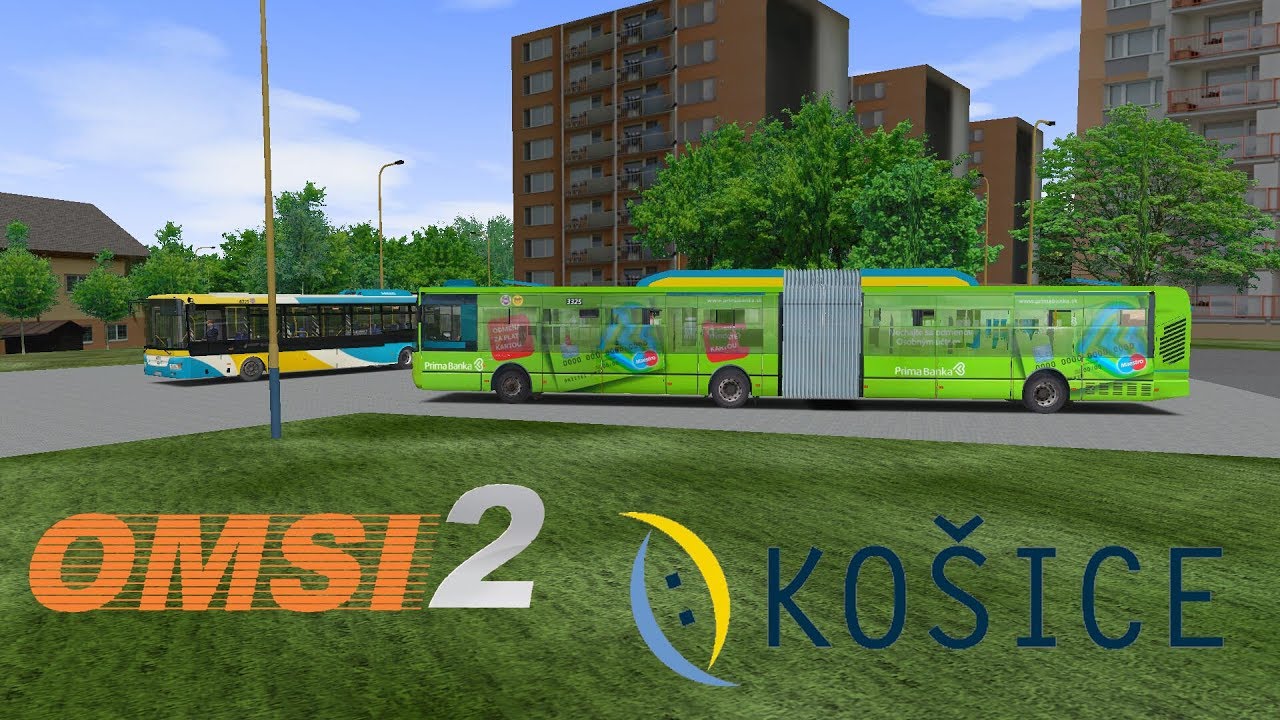 OMSI 2 KOŠICE L17, Luník VIII - Lingov & Irisbus Citelis 18M CNG DPMK #3325