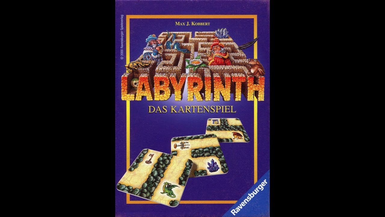 Играем в настольную игру Das Labyrinth Kartenspiel (Лабиринт карточная версия)
