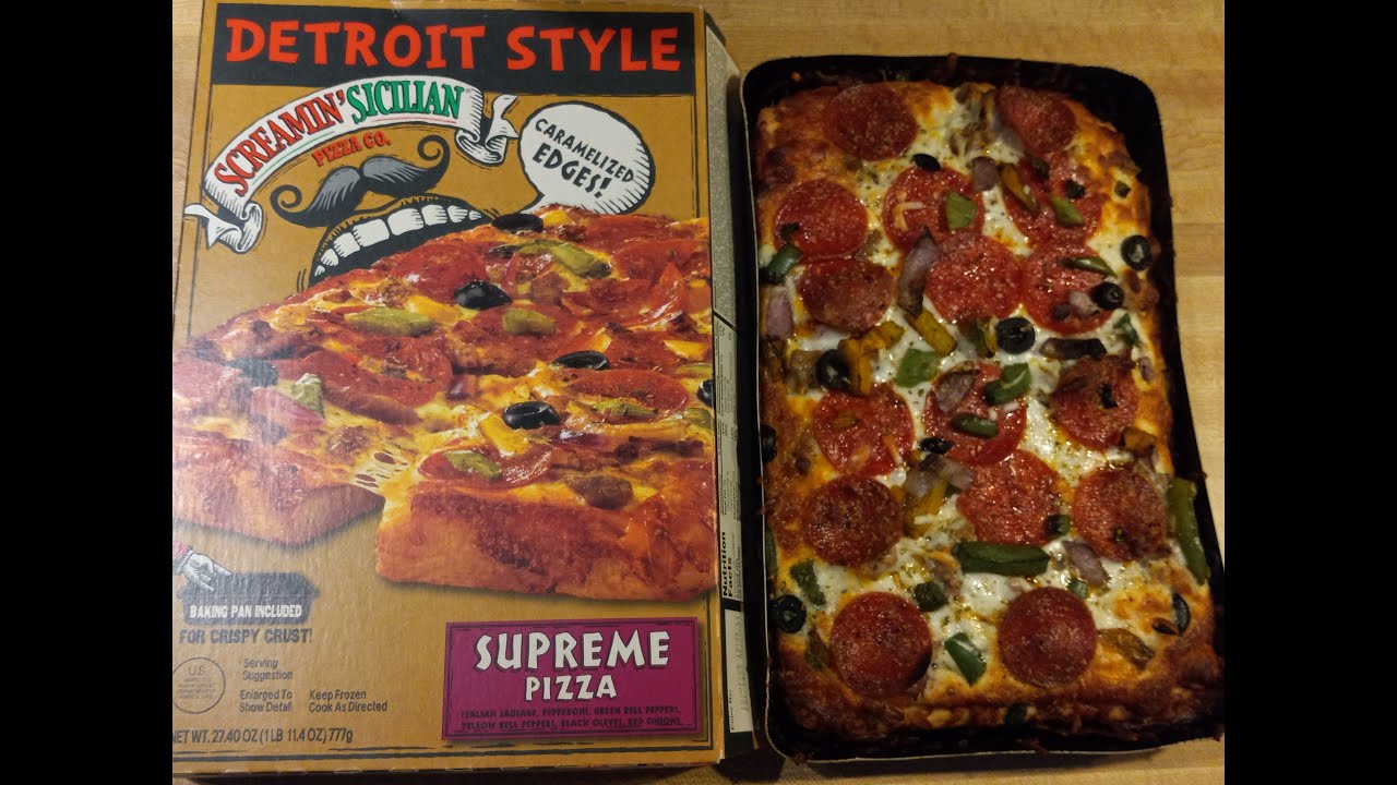 SCREAMIN' SICILIAN | Detroit Style Supreme Pizza