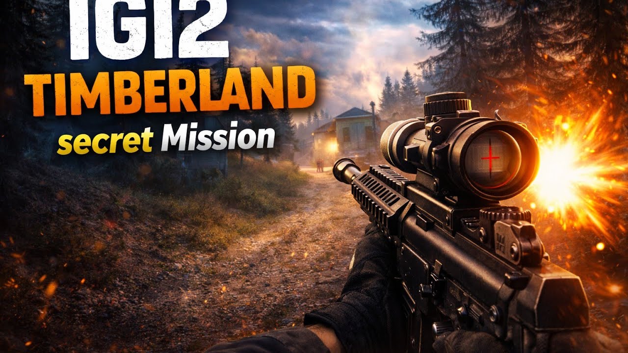 IGI2 Secret Mission Timberland | Custom Single-Player Map by ‎⁨@JesseTheAdmin⁩  