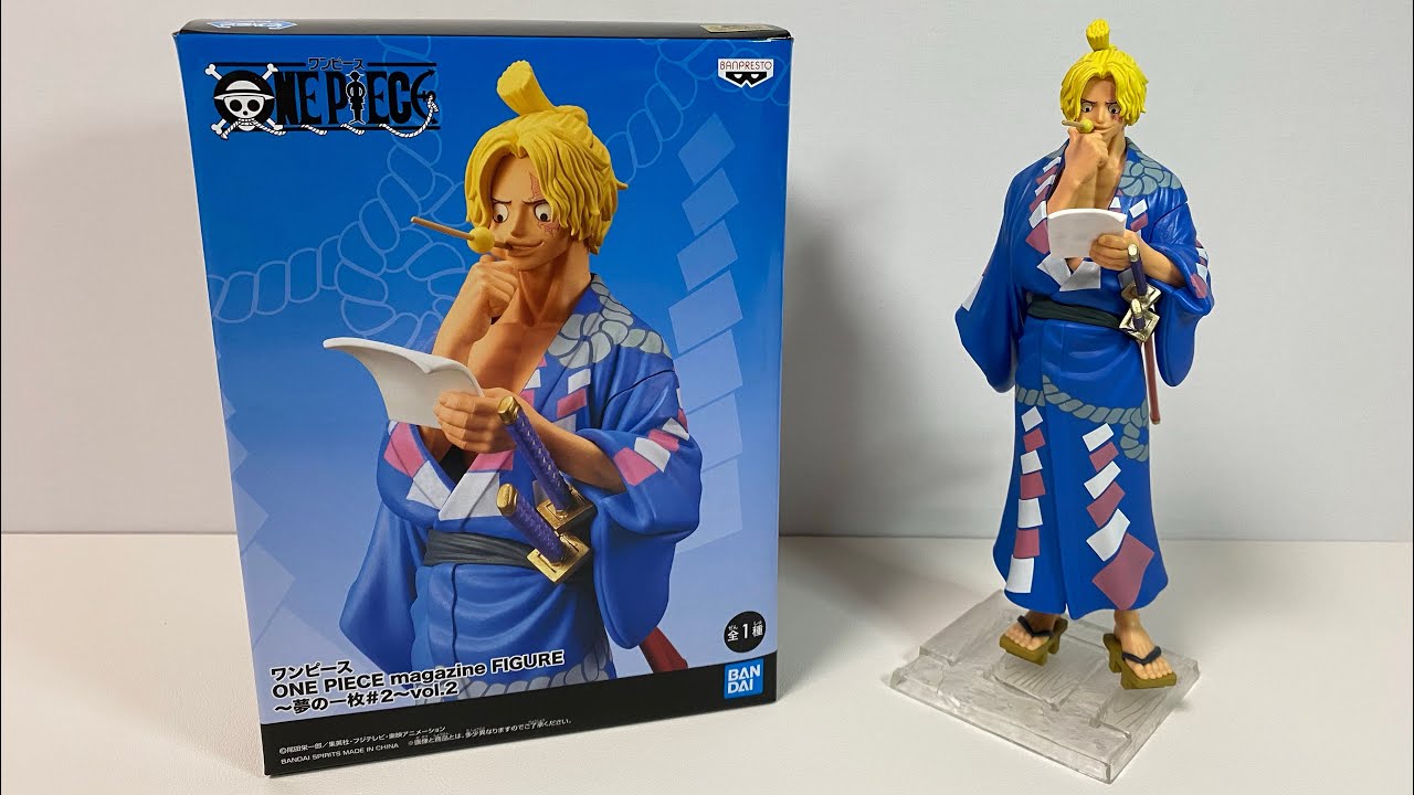 Unboxing ONE PIECE magazine FIGURE Sabo A dream piece