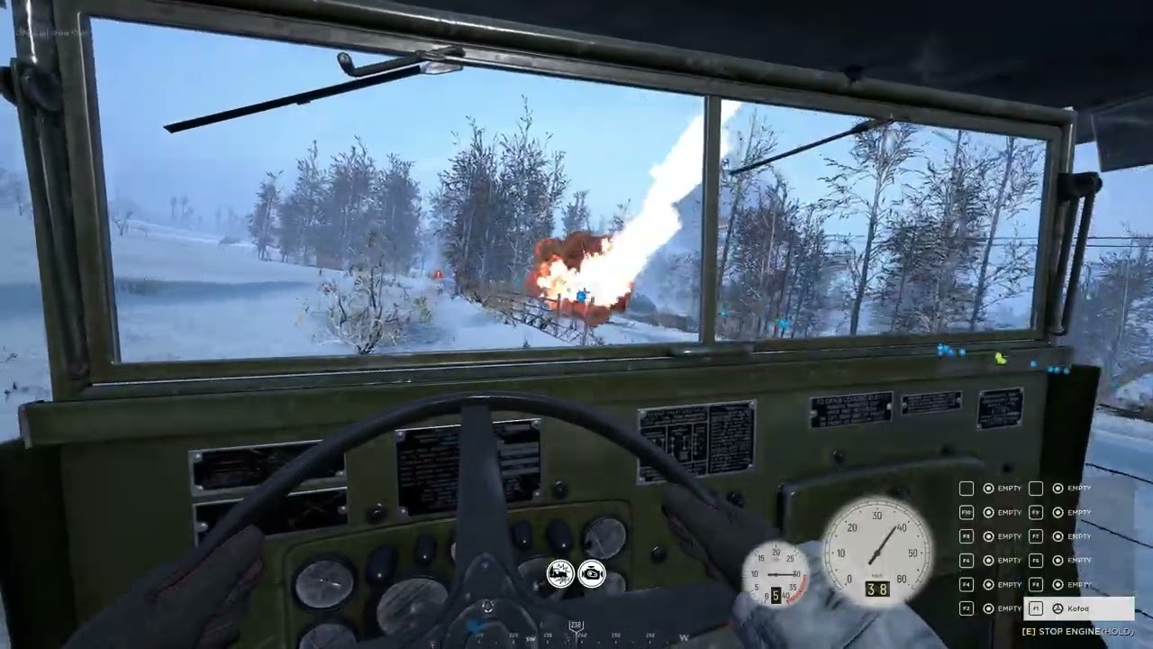 Hell Let Loose | Mad Max Snowy Road