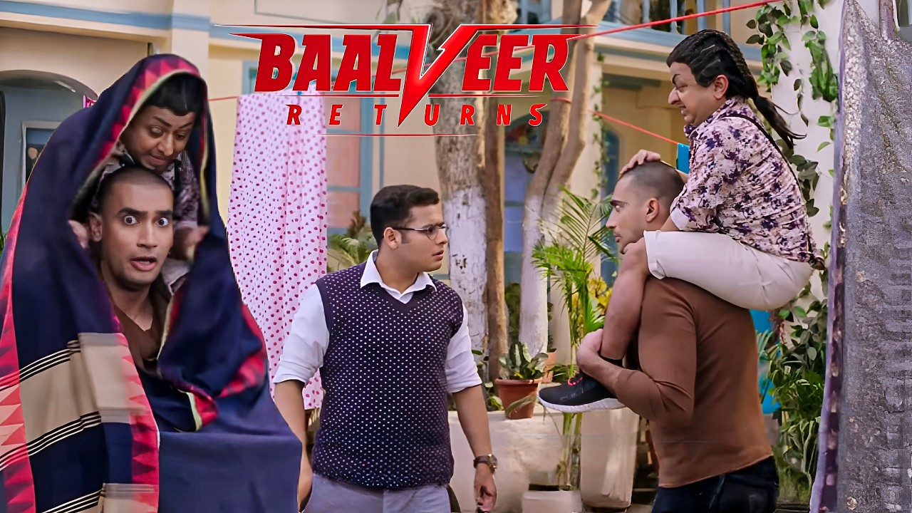 Baalveer को देखकर डर के मारे छुपा डूबा-डूबा ||  Baalveer Returns ||