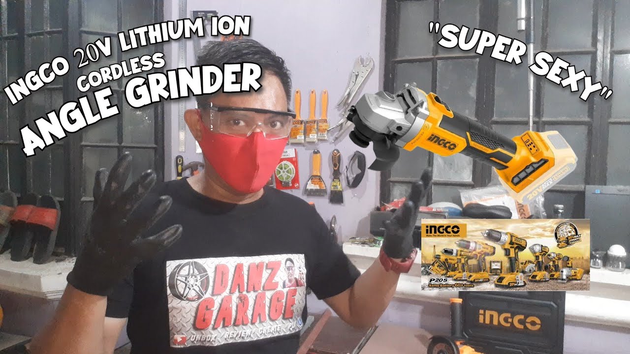 INGCO 20V ANGLE GRINDER 