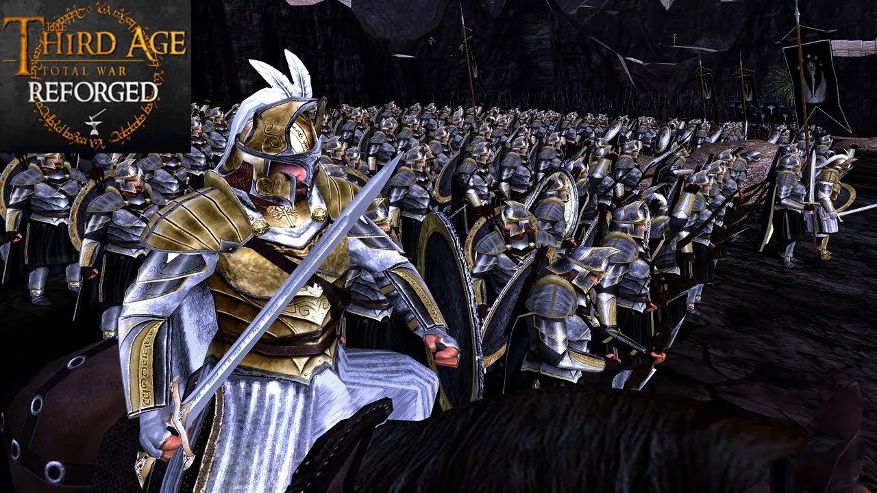 SAURONS LAST FAITHFUL DEFEND BHUR SAGATH (Siege Battle) - Third Age: Total War (Reforged)