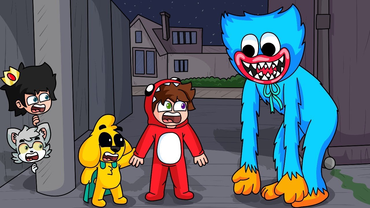 RAPTOR Y MIKE ESCAPAN DE HUGGY WUGGY 😨 LOS COMPAS EN PROJECT PLAYTIME