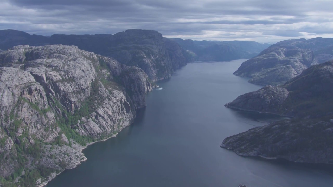 Hommersåk, Forsand, Lysefjorden - Flying Over Norway