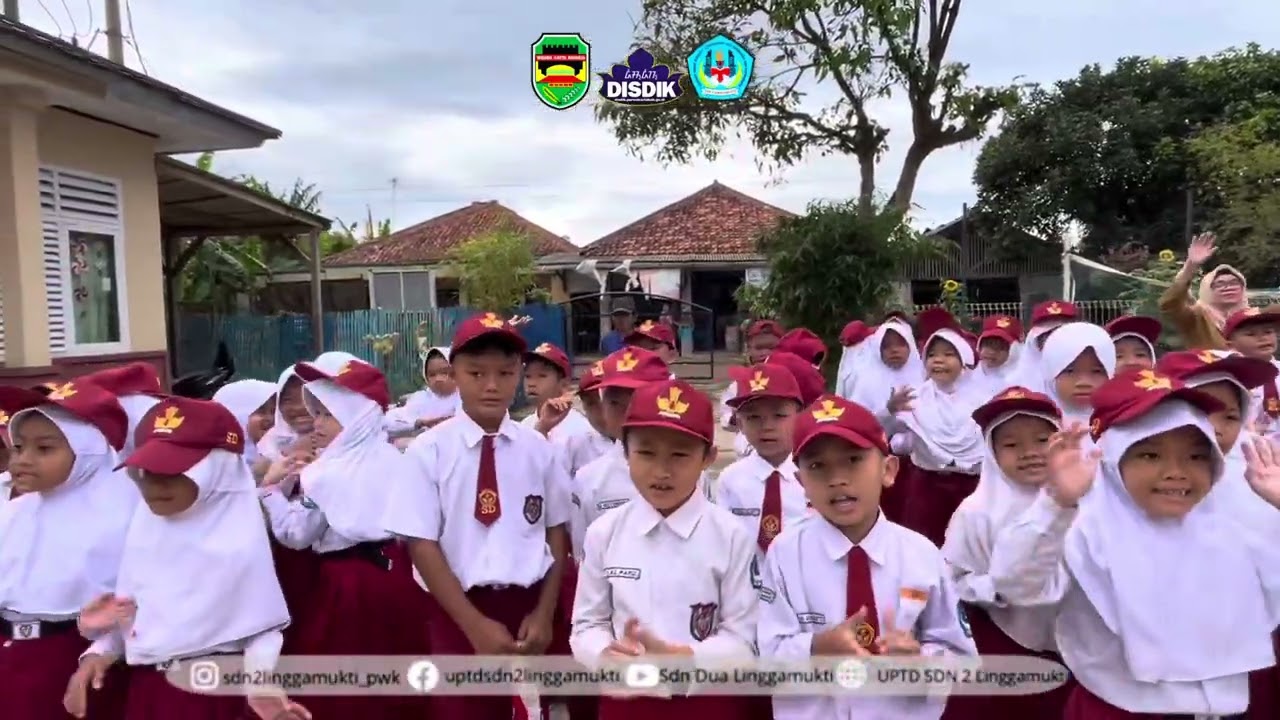 Pagi Ceria dan Upacara Bendera | Semester Baru Semangat Baru | SDN 2 Linggamukti