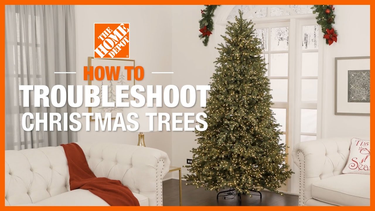 How To Troubleshoot Christmas Trees | The Home Depot