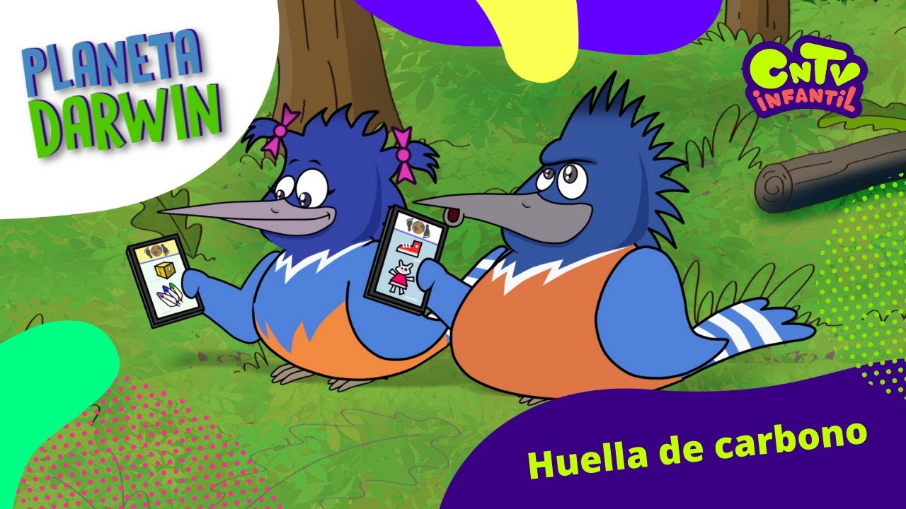 Huella de carbono - Explicado para niños: Planeta Darwin