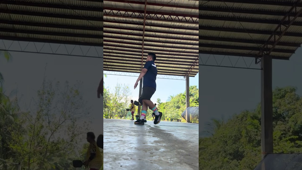 Zakee Boy Playing Pickle Ball