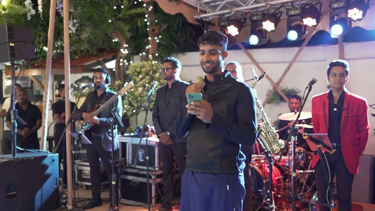Ravindu's Speech - Grooms twin brother