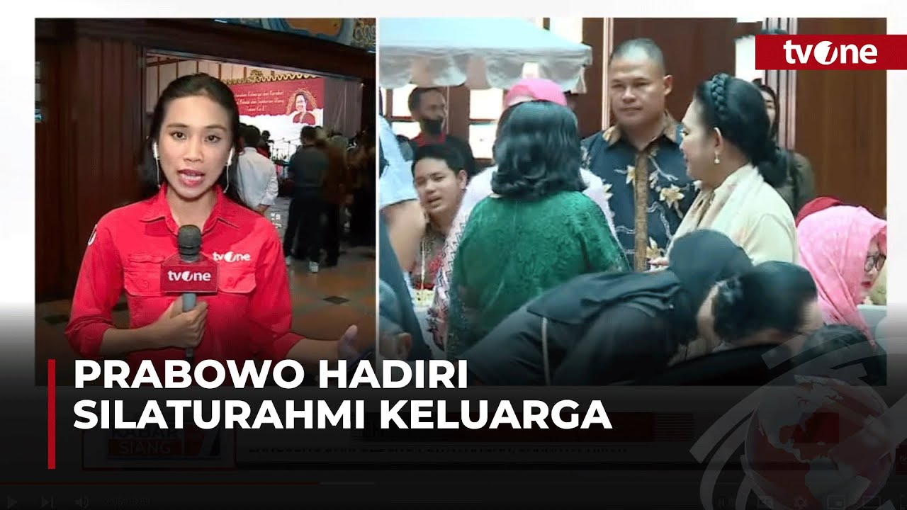 Bertemu Titiek Soeharto, Prabowo Hadiri Silaturahmi Keluarga Cendana | tvOne