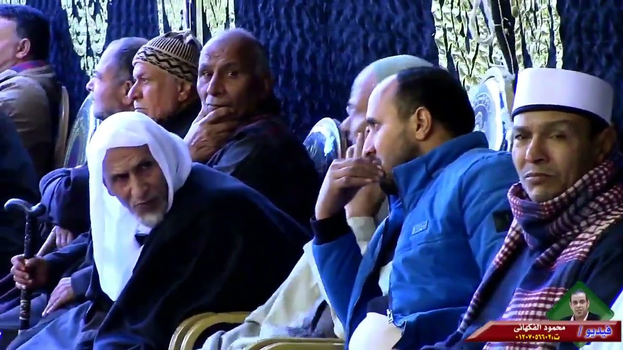 من قرية أم رماد يتألق العالمي الموهوب القارئ الدكتور/نافع السيد نافع من عزاء الشيخ متولي أبو رشاد