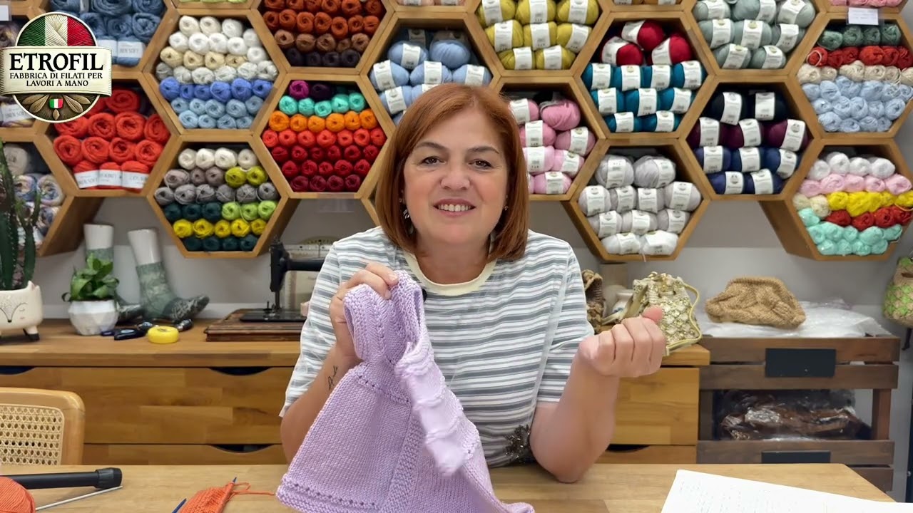 Etrofil Baby Joy ile Örülmüş Bebek Takımı Örgü Tarifi🧶
