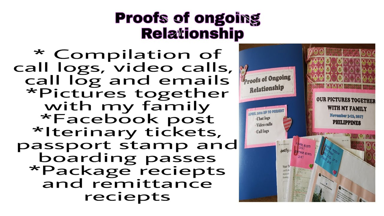 #k1visa
K1 VISA PROOF OF RELATIONSHIP 2019