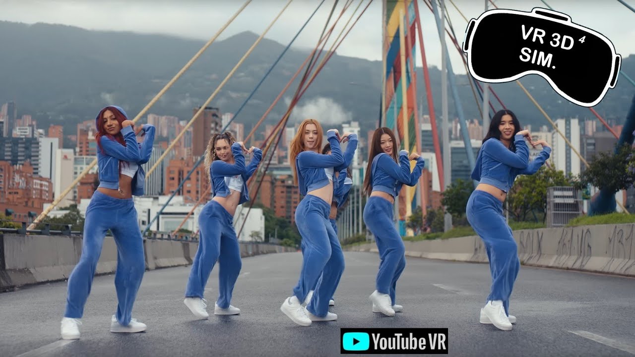[VR] &ldquo;Debut&rdquo; MV (Choreography Ver.) KATSEYE (Simulated VR 3D)