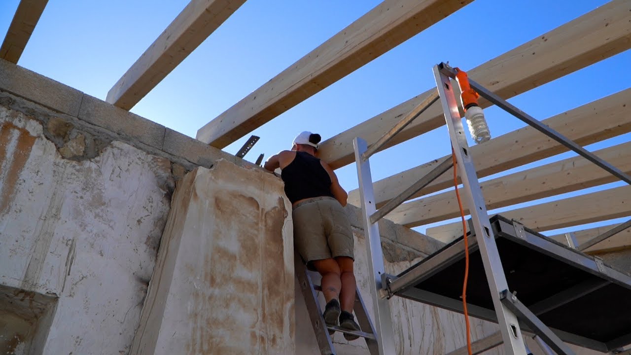 Setting new beams in place (Week 3)