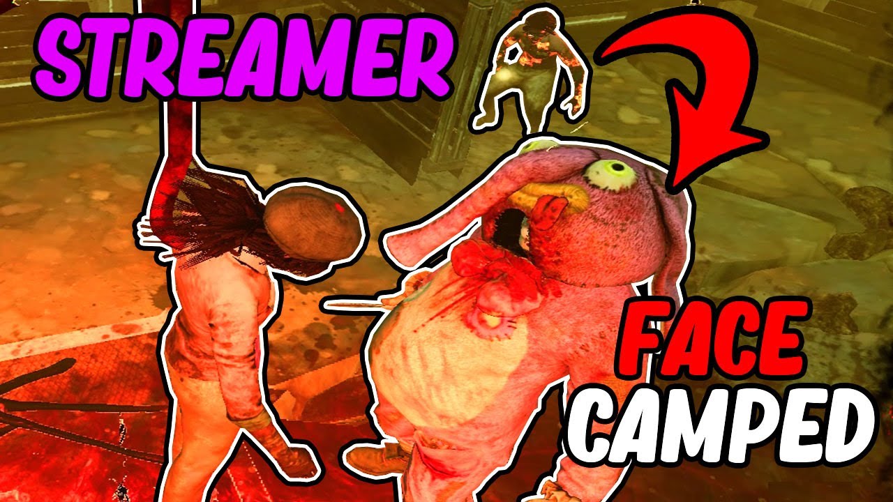 FACE CAMPING STREAMER GETS KARMA - Dead by Daylight