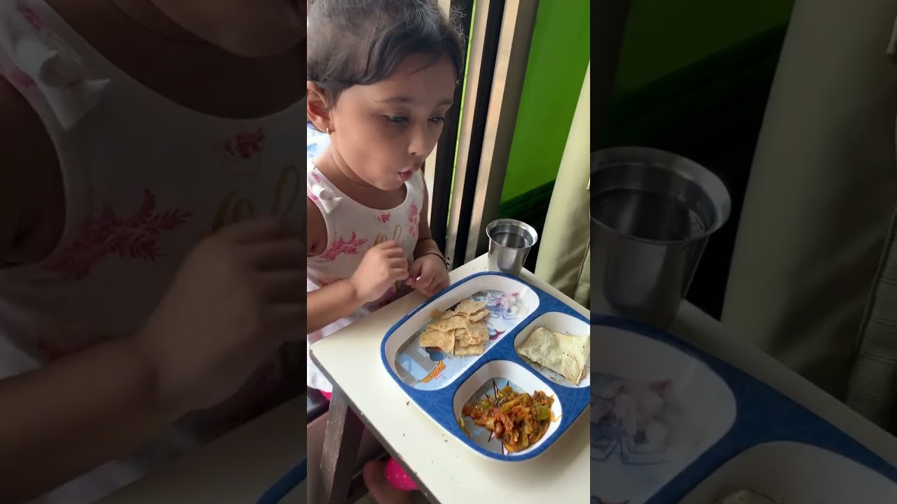 Myra Eating Lunch #worldofmyra #worldofmyraandfamily #myravaikul